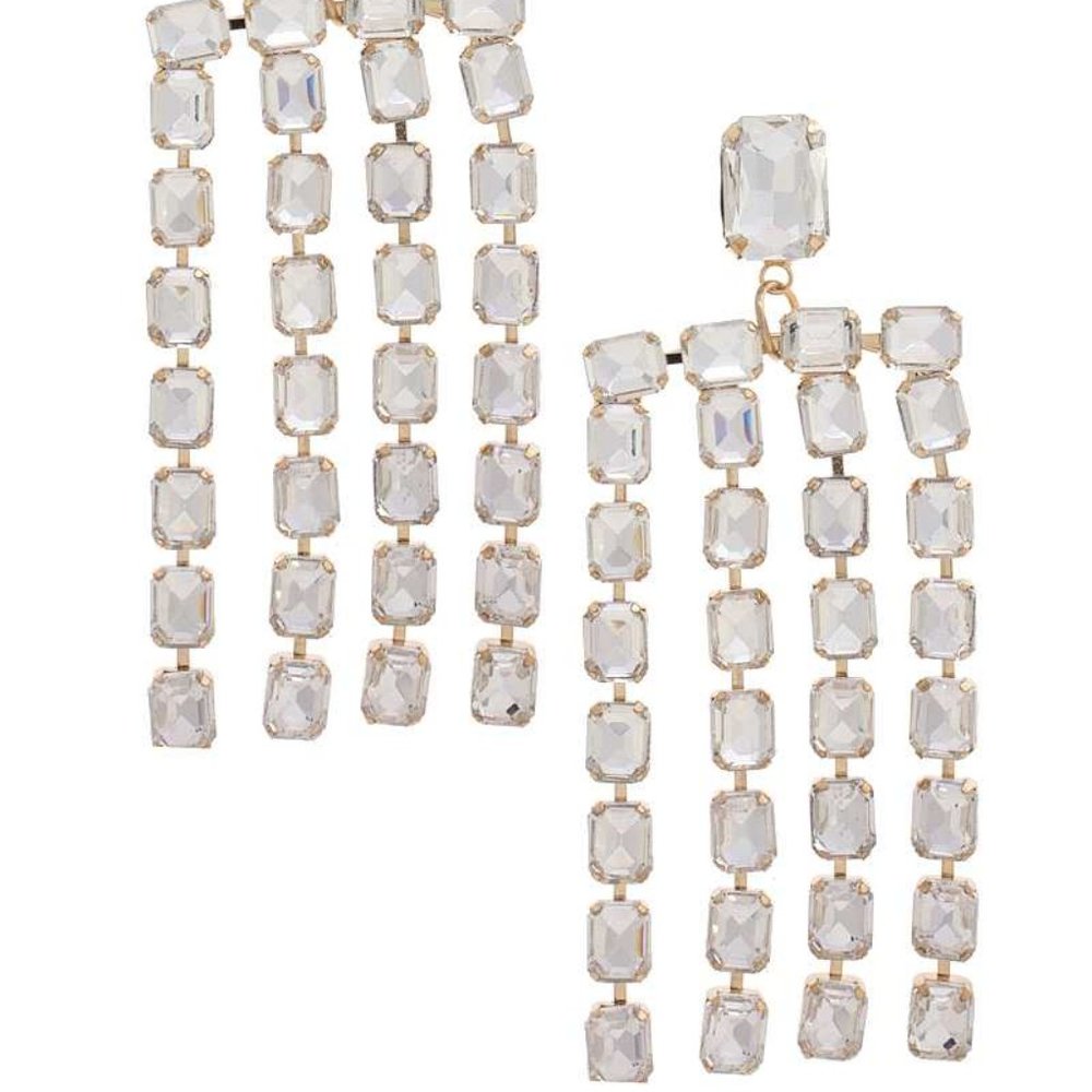 Chandlier Crystal Dazzle Earrings